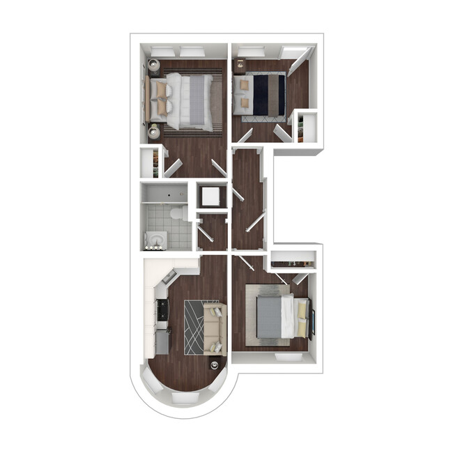 Floorplan - Clearway Apartments