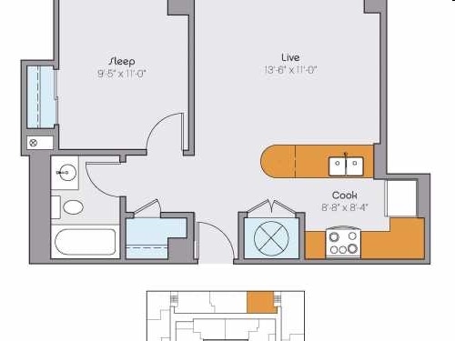 1BR/1BA - Clyde Manor