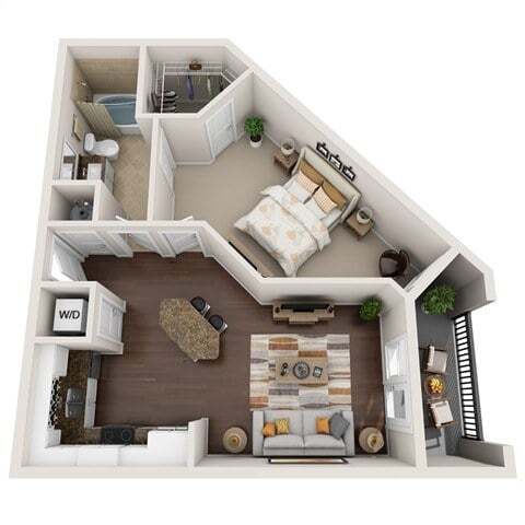 Floorplan - Bradford Place Apartments