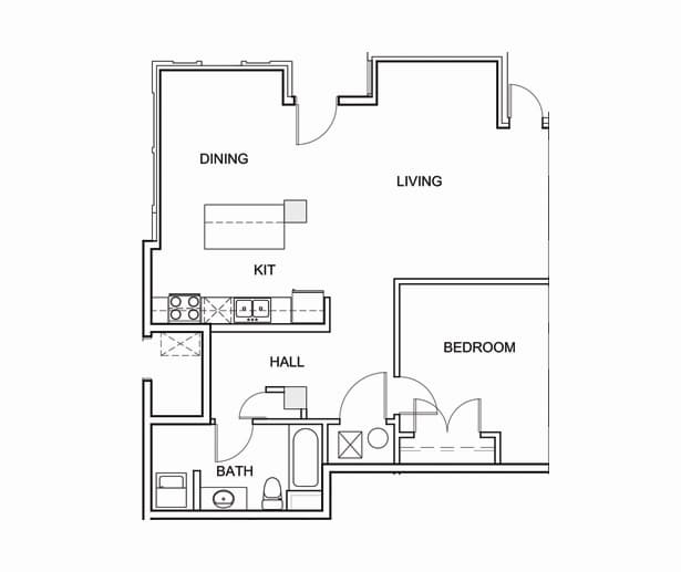 PLAN E - 3 Point Lofts