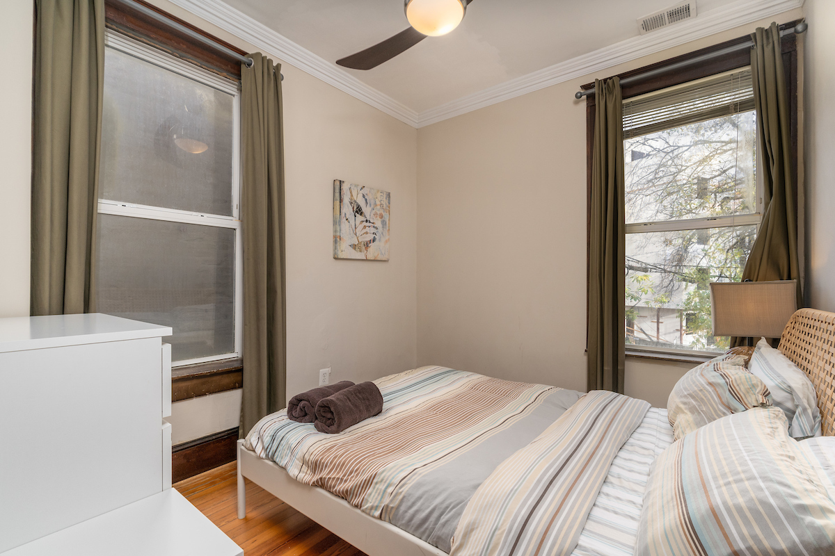 first bedroom, second floor - 724 13th St SE