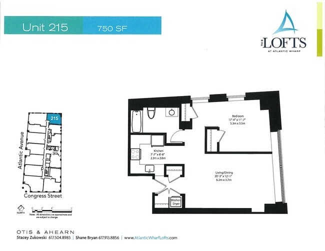 Floorplan - The Lofts at Atlantic Wharf