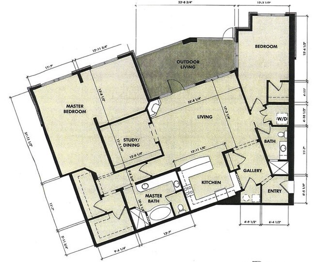 2BR/2BA - The Overlook at Westover Hills