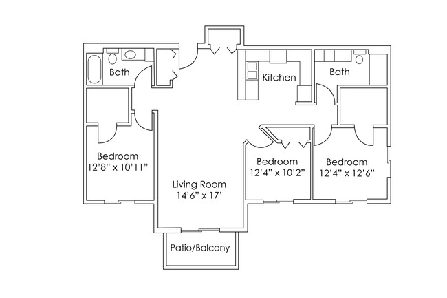 Floorplan - Rum River Apartments