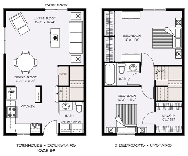 The Townhouse Floorplan - Talent Parkside