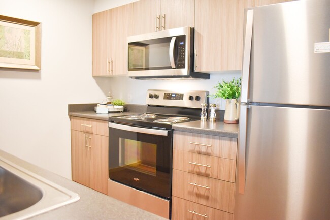 Modern Kitchen - Riverview Apartments