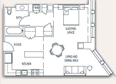 Studio - 1125 Maxwell Place