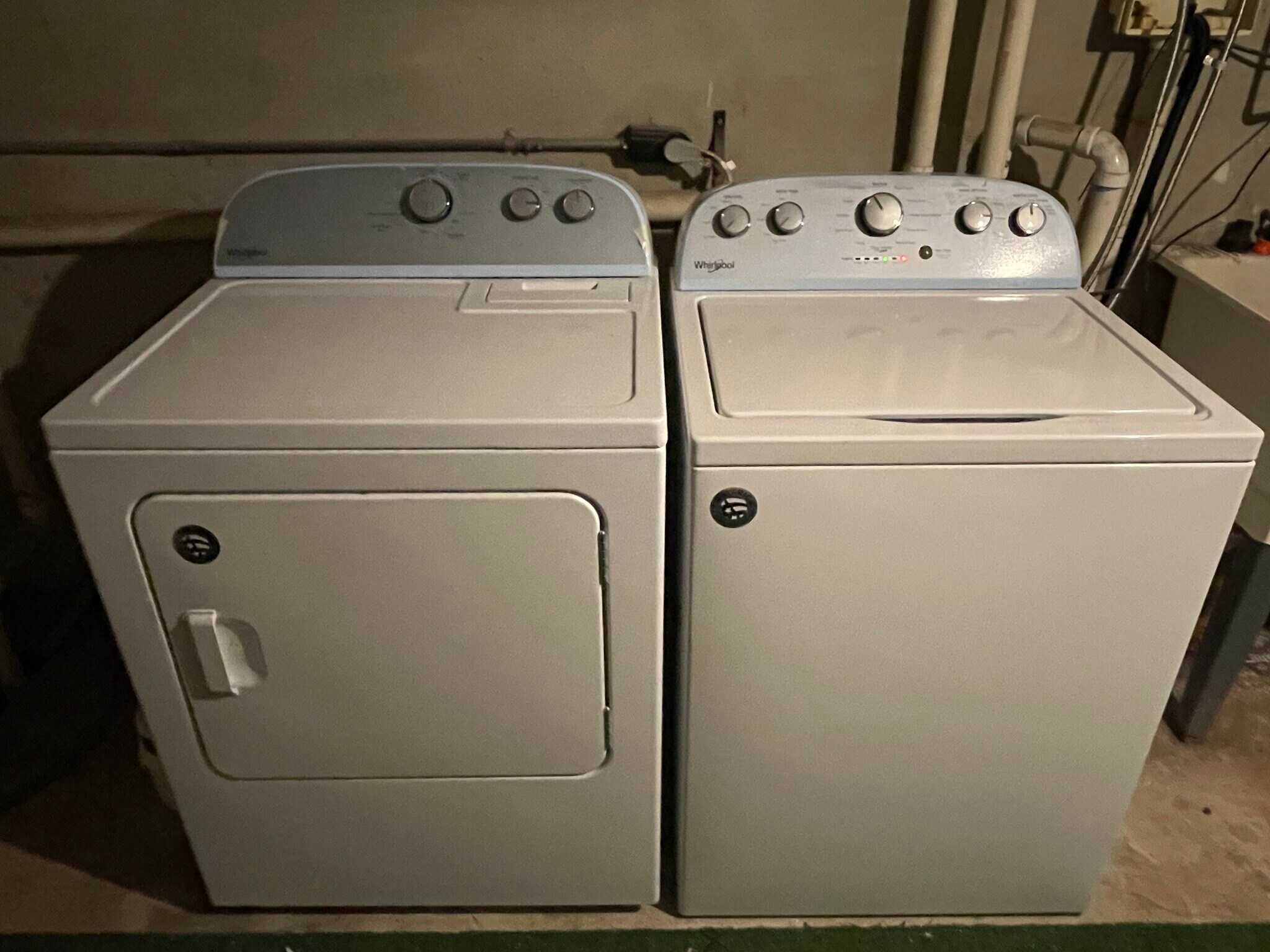Washer and dryer (in basement / storage area) - 225 E Lafayette Ave