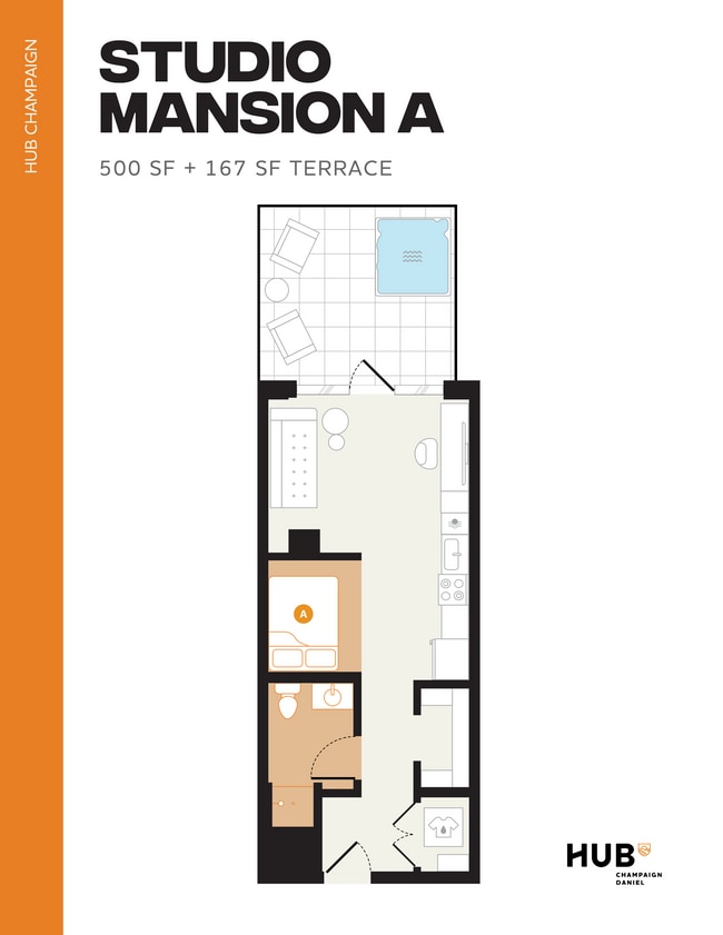 Studio Mansion A - Hub Champaign