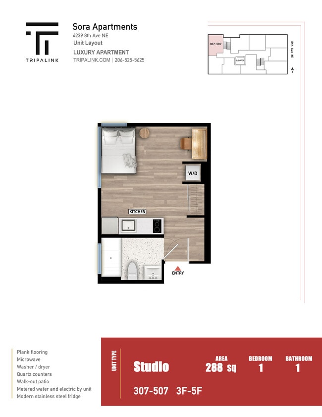 Floorplan - Sora Apartments