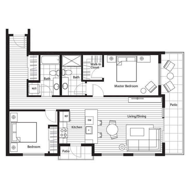 Floorplan - Latitude Apartments