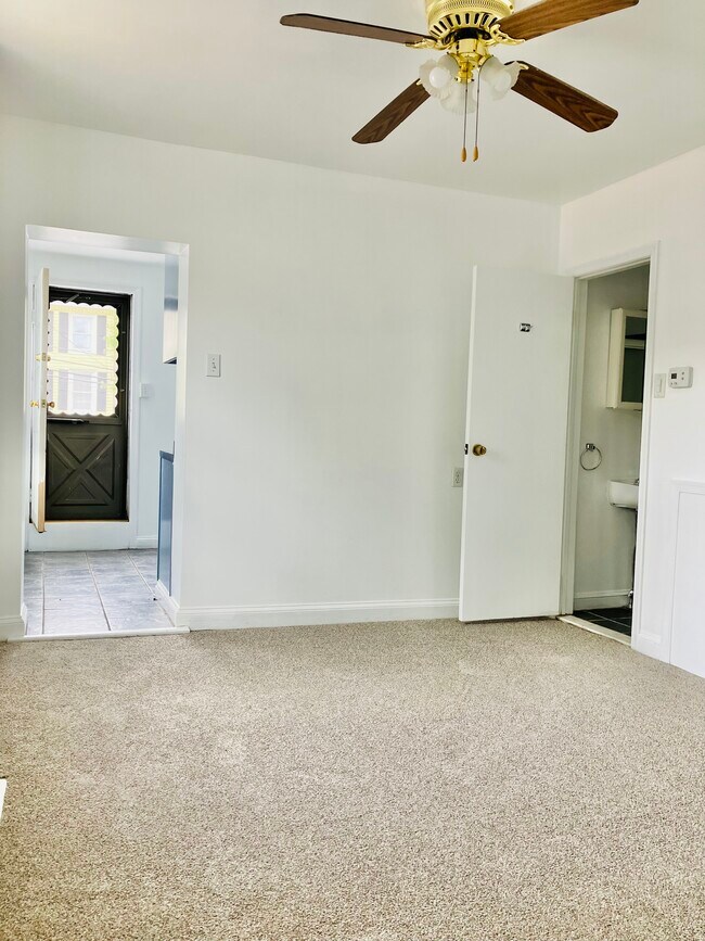 2nd floor living room with bathroom - 143 Davis St