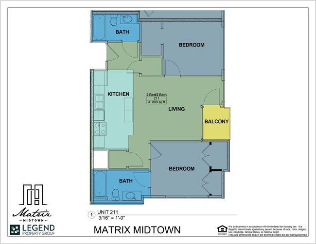 Floorplan - Matrix Midtown