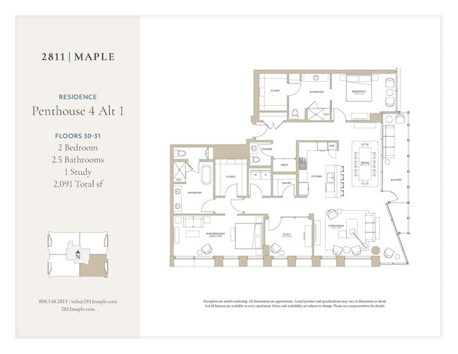Floorplan - 2811 Maple