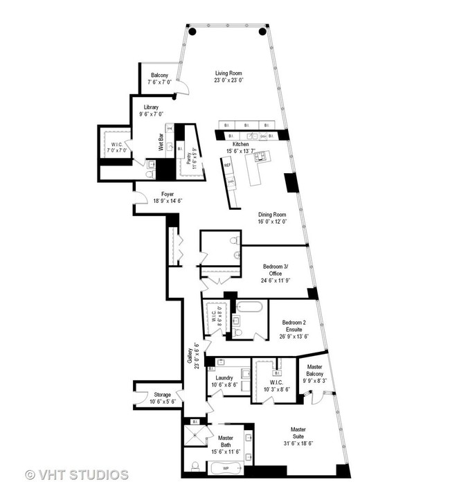 Floorplan - The Legacy at Millennium Park