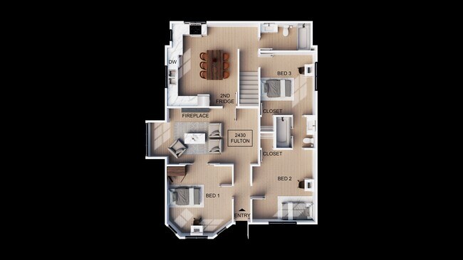 2430 - 1St Floor - 2430 Fulton Street