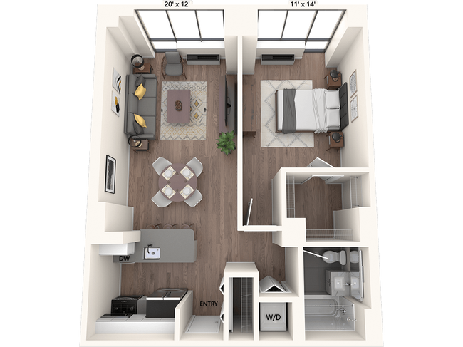Floorplan - Avalon Bowery Place