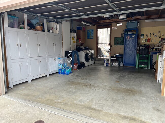 2 Car Garage with Cabinets - 3028 Via Sabinas