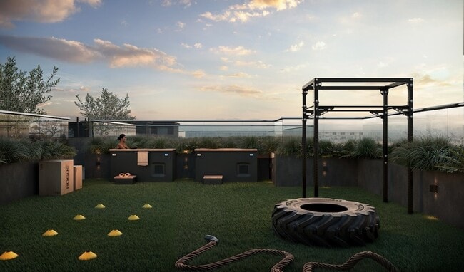 Palma Beverly Hills Rooftop Fitness with Cold Plunges - Palma Beverly Hills