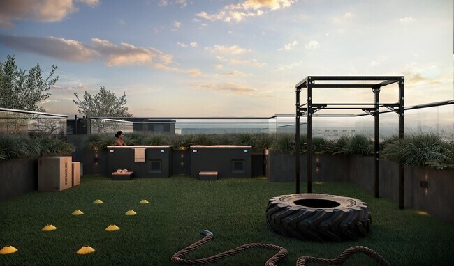 Palma Beverly Hills Rooftop Fitness with Cold Plunges - Palma