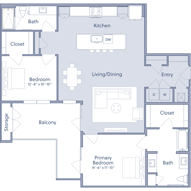 Floorplan - The Cameron