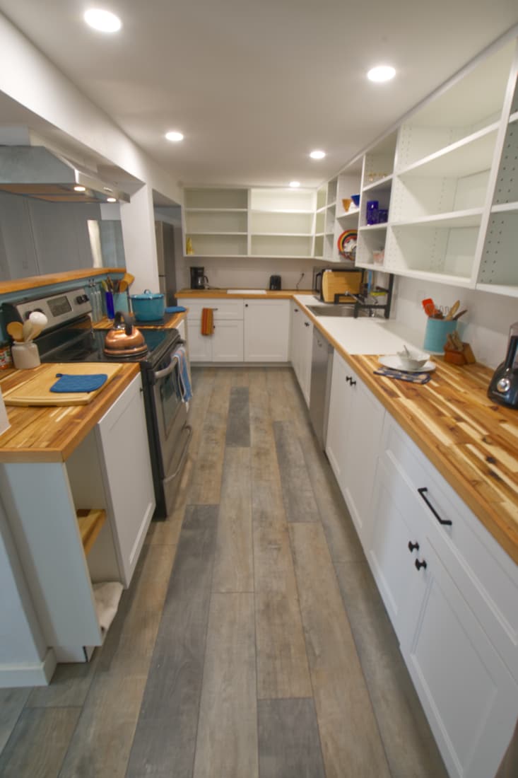 Butcher Block counters - 4157 SE Brooklyn St