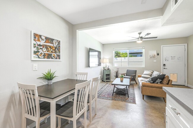 Kitchen - Living room - 2821 E Turney Ave