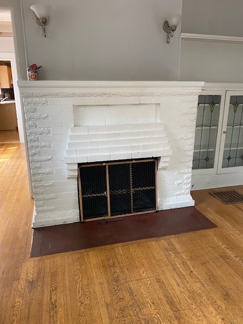 Living Room Fireplace - 4615 Fremont Ave N