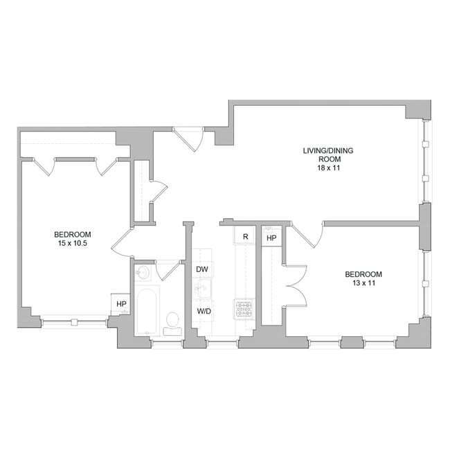 Floorplan - 1841 Columbia Road