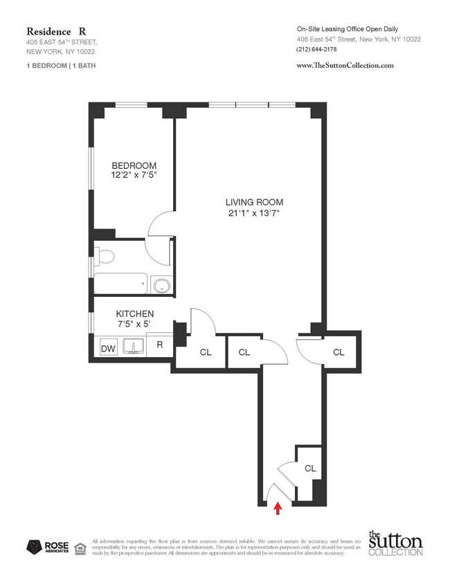 Floorplan - The Sutton Collection