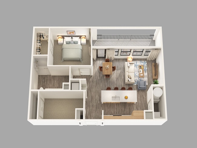 Floorplan - Seven17 Lehman