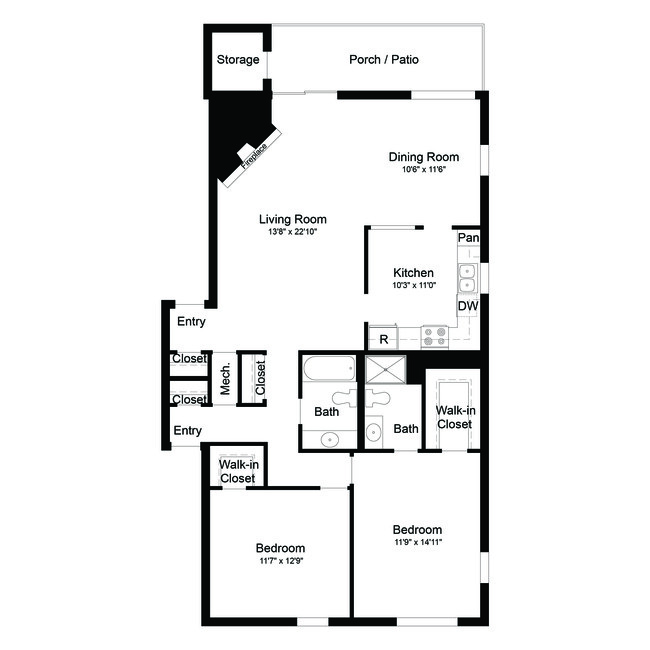 Floorplan - Orion Arlington Lakes