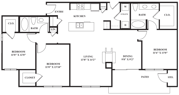 Floorplan - Desoto Ranch