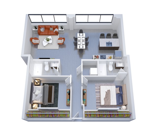 Floorplan - Peanut Factory Flats