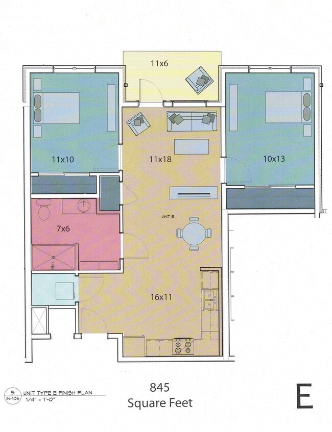 Floorplan - Josephine Commons
