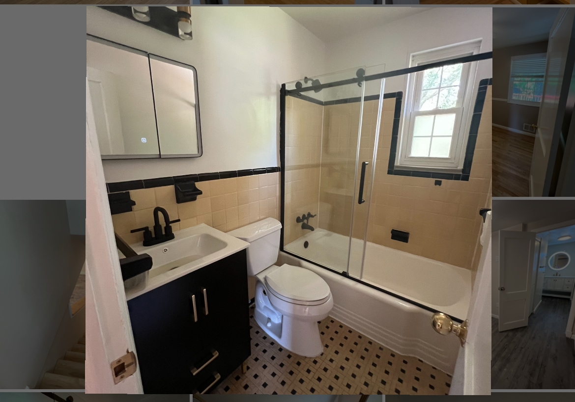 Full bath -first floor - 10912 Stillwater Ave