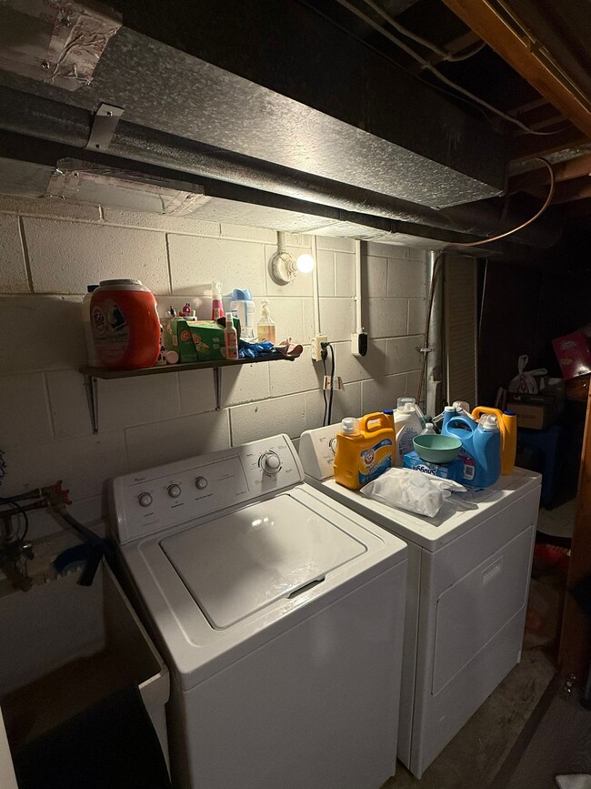 Laundry in unit - down stairs - 5109 Washington St NE