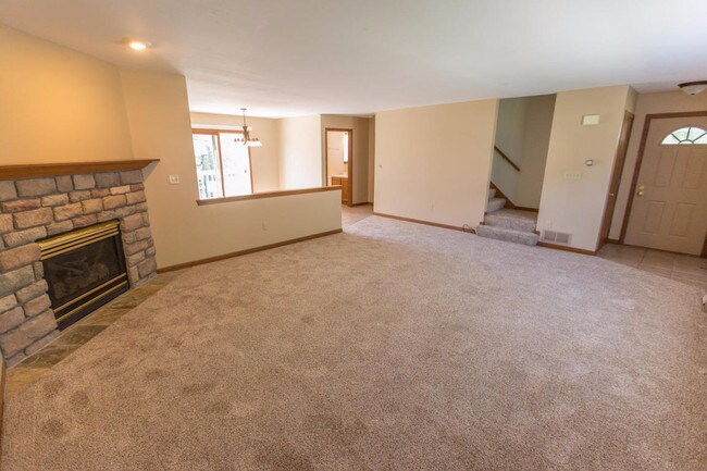 Family Room with Fireplace - 288 Meadowcreek Dr