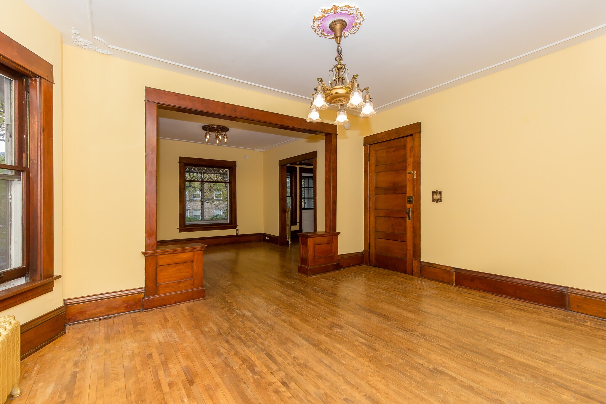 Dining Room view of Living Room - 715 5th St SE