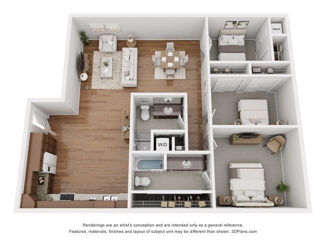 Floorplan - Altoona Towers