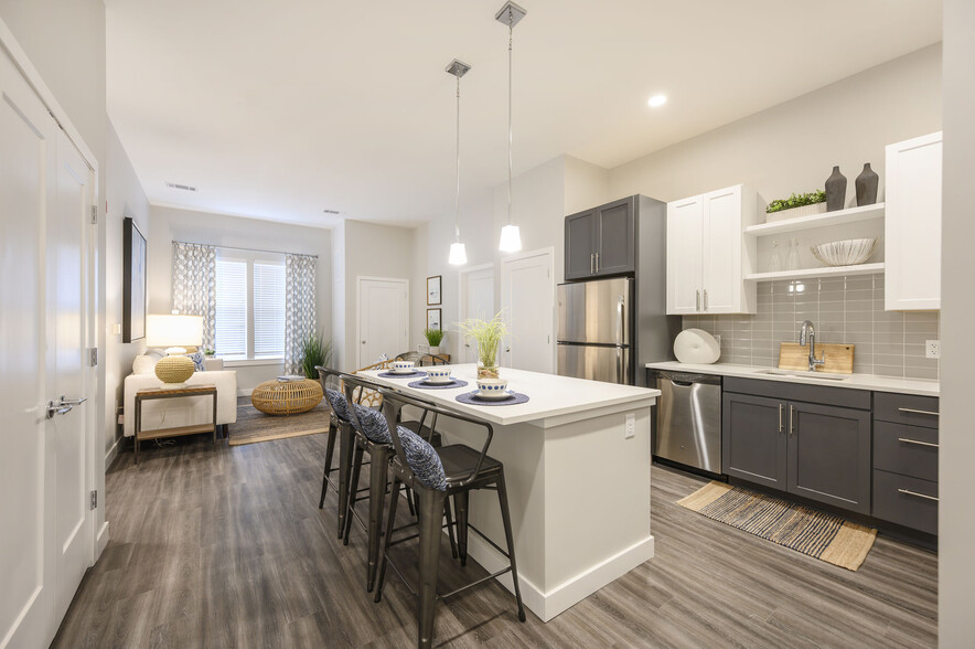 Updated Kitchen - Harborwalk Apartments