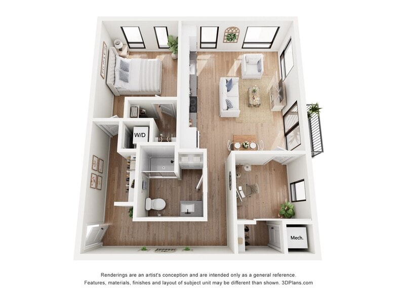 Interior Photo - Silos Apartments