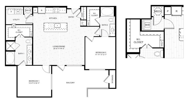 Floorplan - The Riley