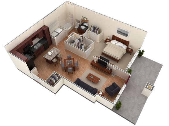 Floorplan - Springs at Egan Drive
