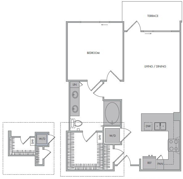Floorplan - 1000 Grand by Windsor