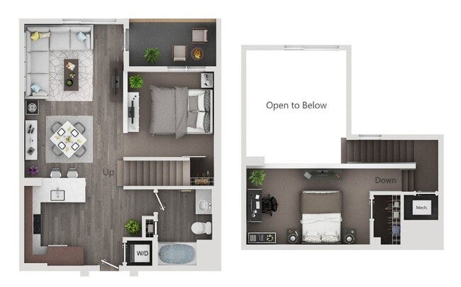 Floorplan - Fusion Encore Hollywood