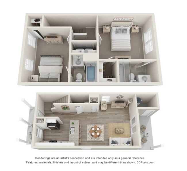 Floorplan - 11 @ Main Townhome Community