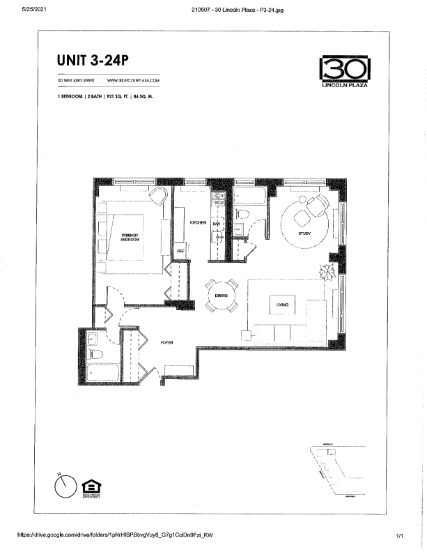 Floorplan - 30 Lincoln Plaza