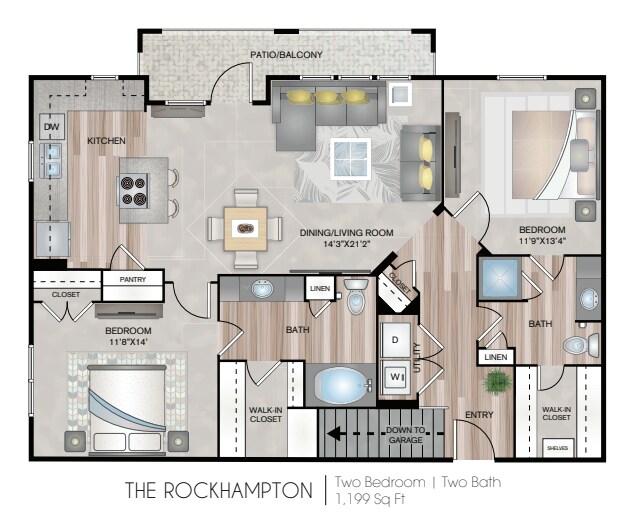 Floorplan - Centreport Lake