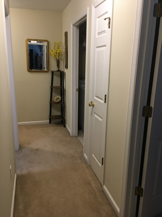 hallway from bdrms to lvg room - 1243 Carriage Dr